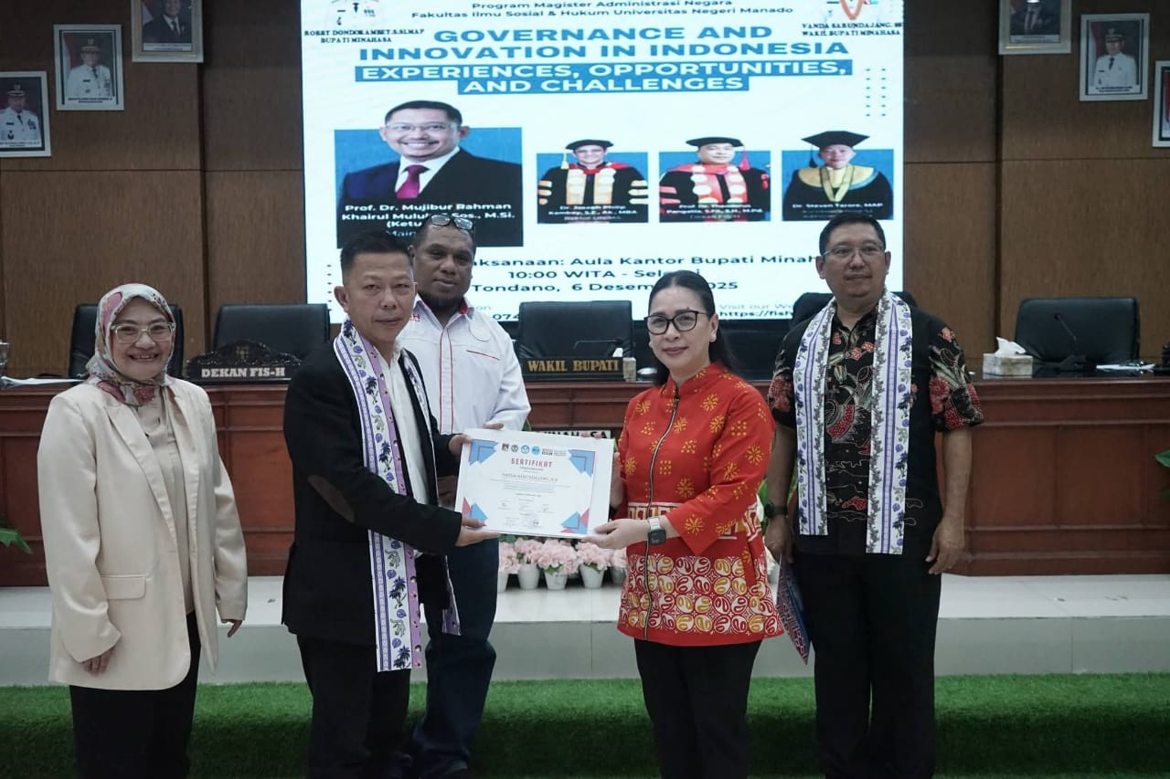 Vanda Sarundajang Perkuat Simbol Pemerintahan Berwawasan Intelektual di Minahasa