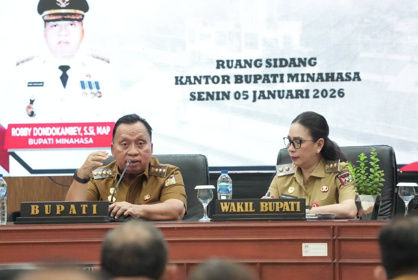 Menuju Minahasa 2026: Robby–Vanda Konsolidasikan Kebijakan, Tegaskan Akuntabilitas Pemerintahan