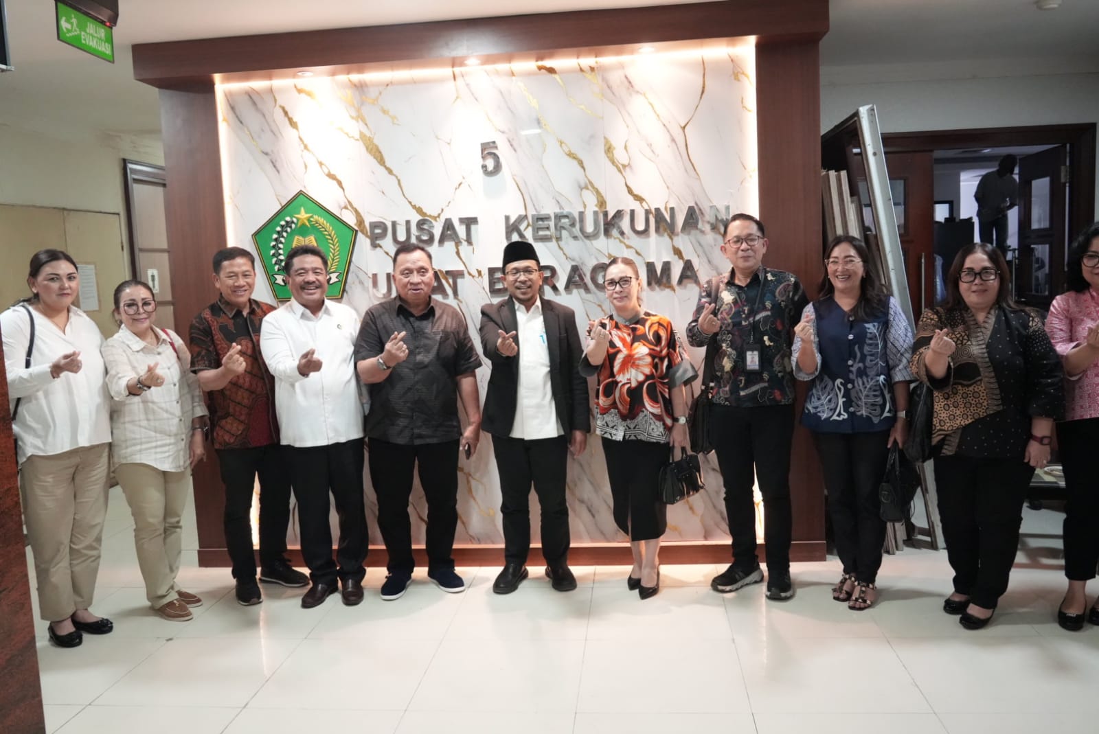 Kerukunan Jadi Poros Kebijakan, Kepemimpinan Robby – Vanda Tampil di Level Nasional