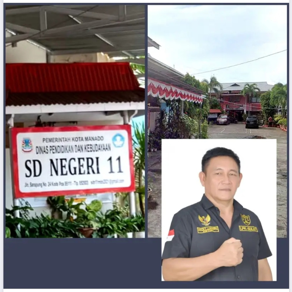 Dugaan Penyalahgunaan Dana BOS di SD Negeri 11 Manado Disorot, LPK-Sulut Desak Aparat Penegak Hukum Usut Tuntas